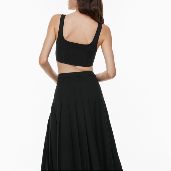 NWOT Aritzia Babaton Sculpt Knit Bustier Tank - Picture 3 of 8